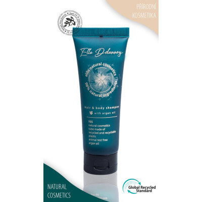 Hair and body shampoo in a tube, 30 ml, Ella Delannoy (MOQ: 50PCS)