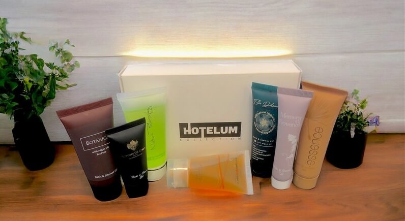 Hotel cosmetic samples